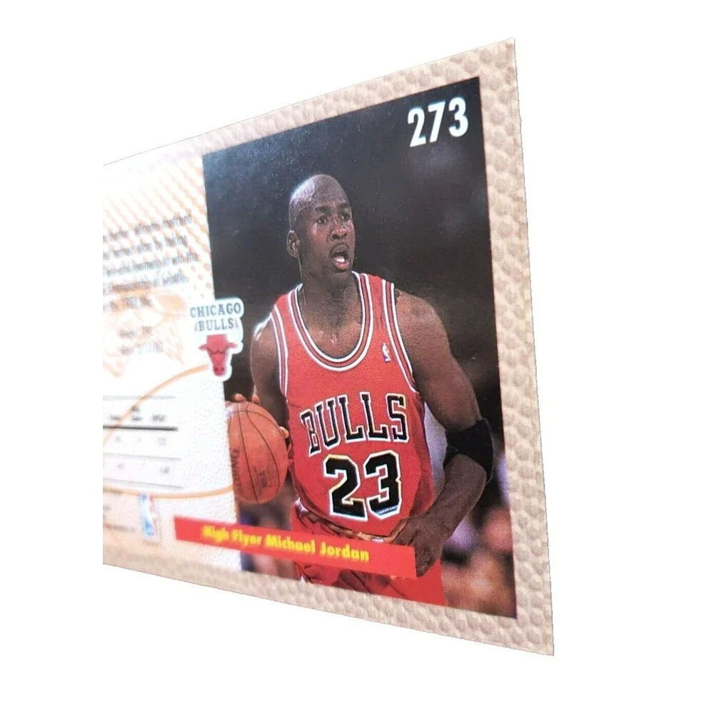 1992-93 Fleer MICHAEL JORDAN SLAM DUNK NBA Basketball Card 273 Chicago Bulls HOF